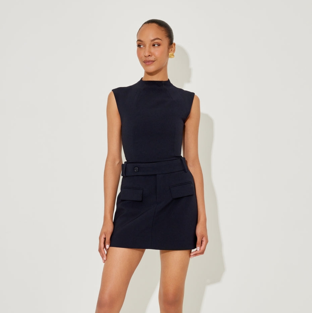 Odd Muse The Ultimate Muse Mini Skirt Navy Blue Size M